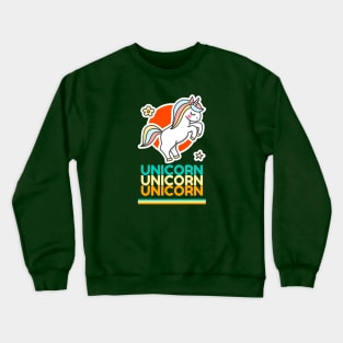 Unicorn lover gift Crewneck Sweatshirt